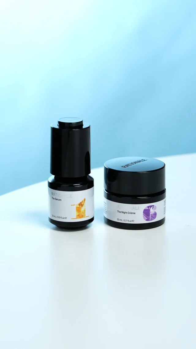 Dawn to dusk ritual. 
From dawn to dusk, your perfect skincare duo from @rationale.

Start your day with #1 The Serum to strengthen and finish the day with #6 The Night Crème for overnight rejuvenation. Wake up to smoother, glowing skin. ✨